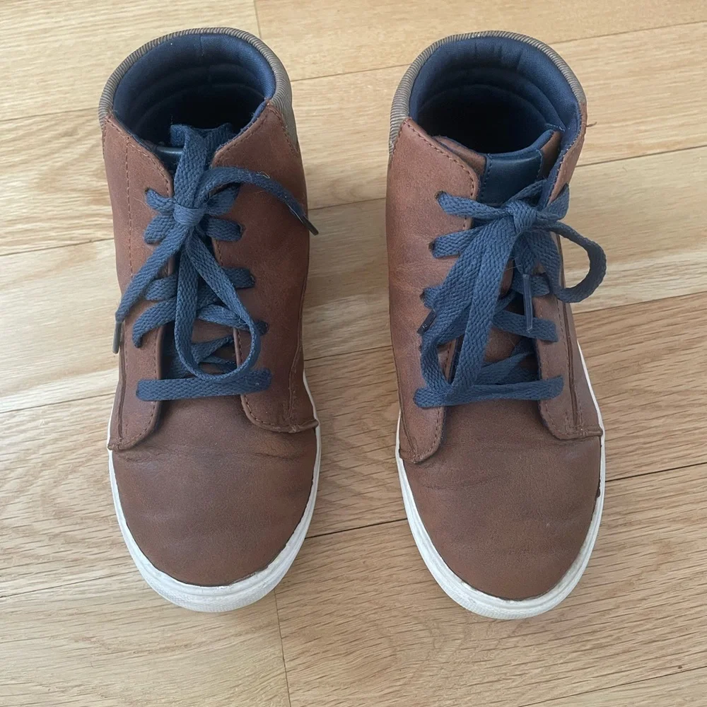 Wonder Nation Brown Ankle Boot boy size 2